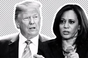 Donald Trump et Kamala Harris