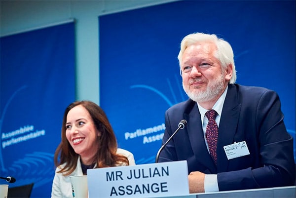 Julian Assange parle